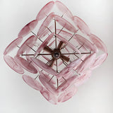 elegant-murano-pink-glass-disk-chandelier-for-modern-dining-room-lighting