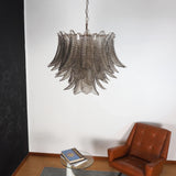 elegant-murano-style-smoked-glass-ferns-chandelier-for-luxury-living-room-decor