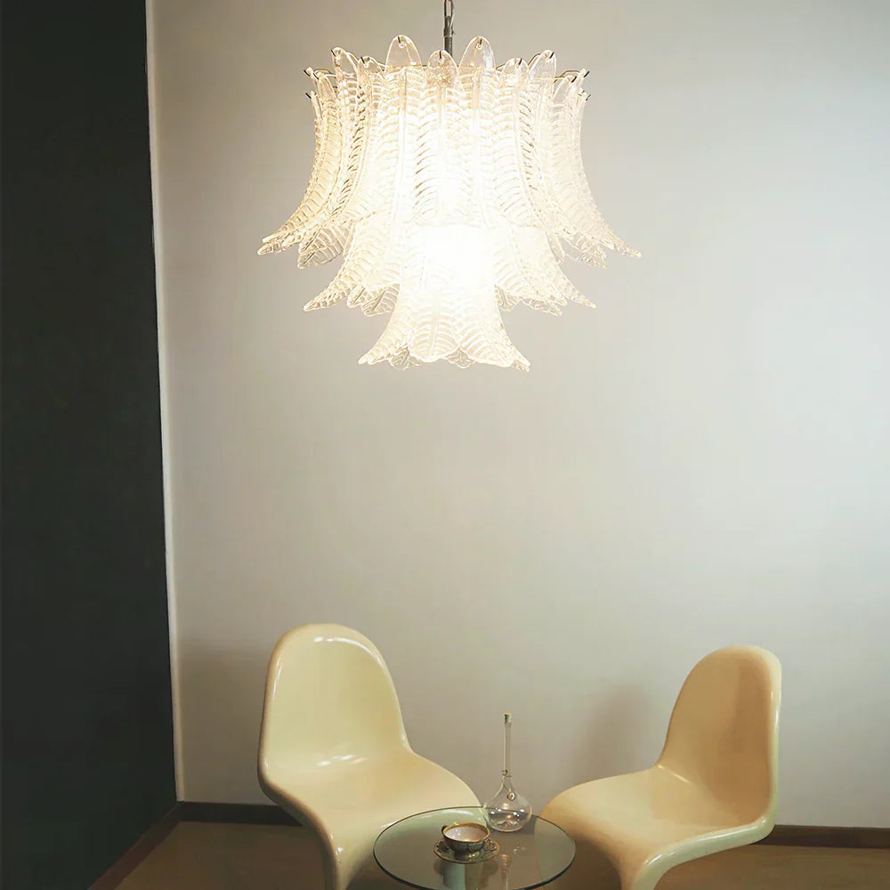 elegant-murano-style-transparent-fern-glass-chandelier-for-luxury-interior-lighting