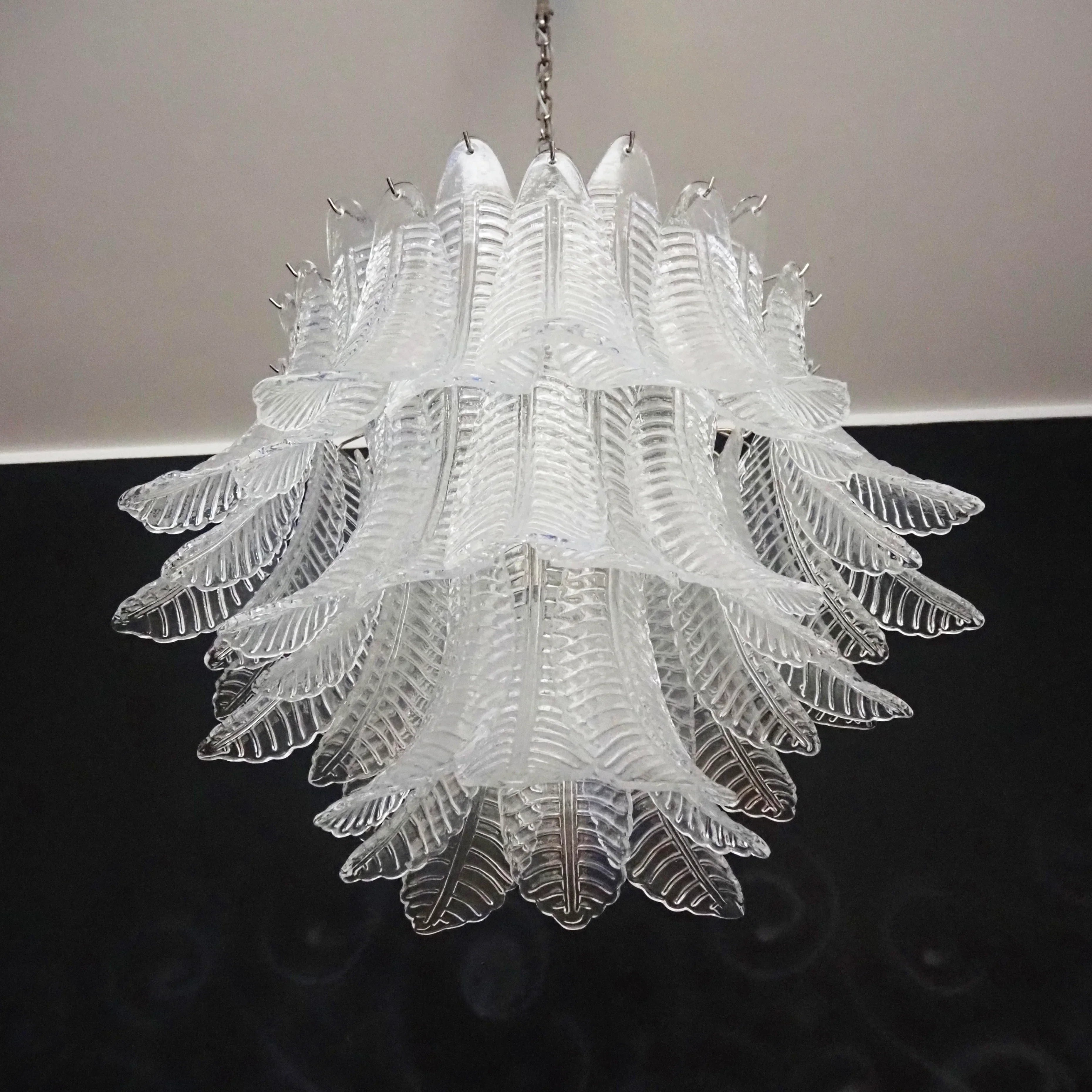 elegant-murano-style-transparent-fern-glass-chandelier-for-luxury-interior-lighting