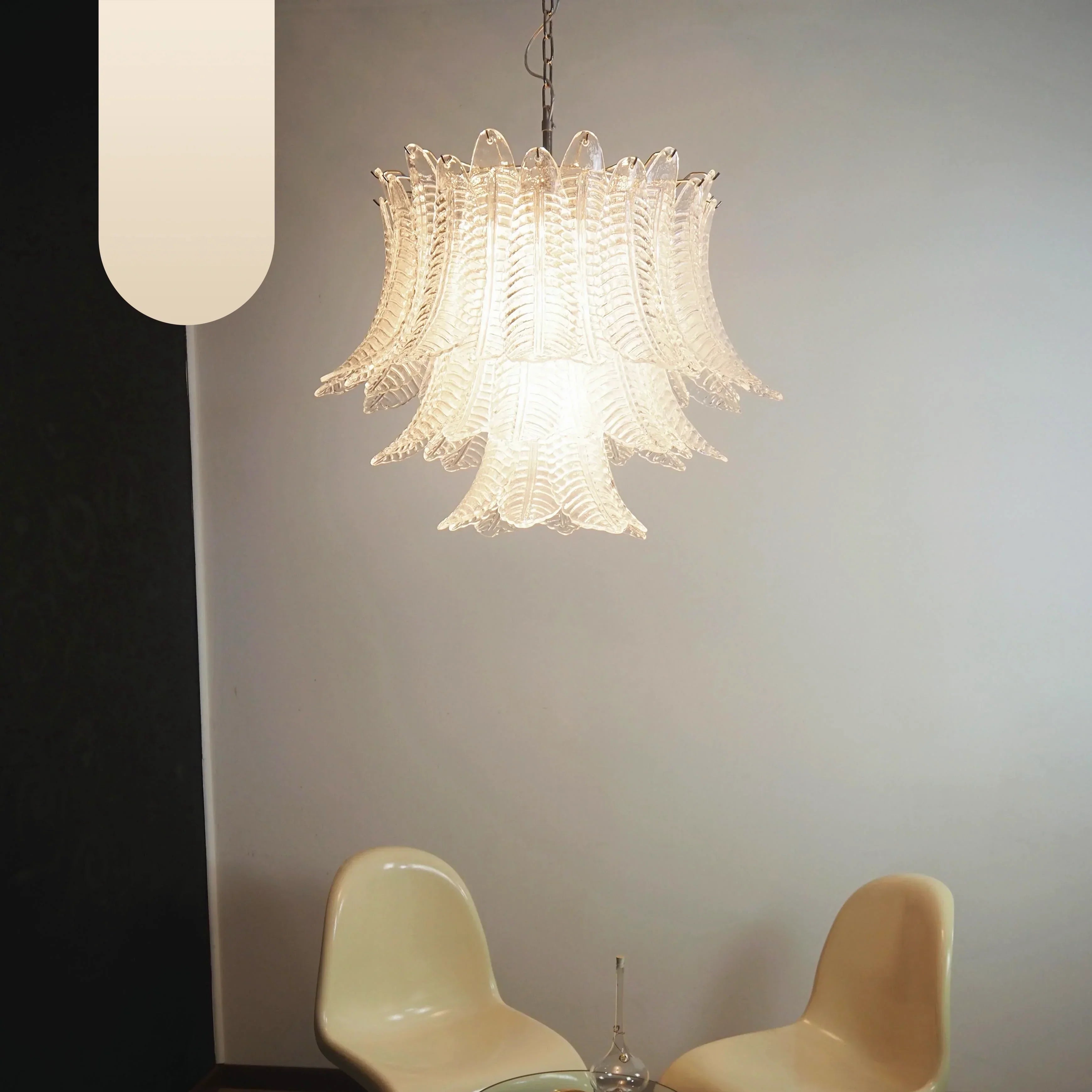elegant-murano-style-transparent-fern-glass-chandelier-for-luxury-interior-lighting