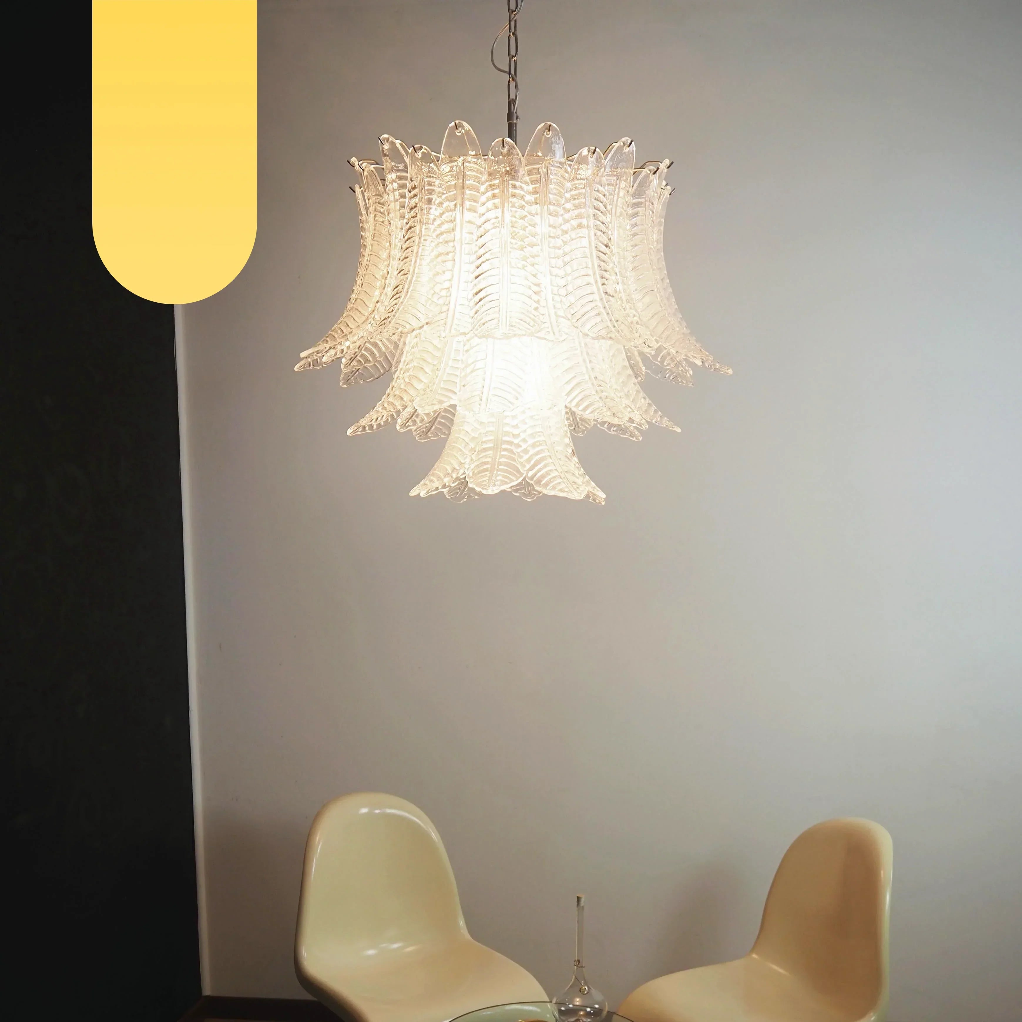 elegant-murano-style-transparent-fern-glass-chandelier-for-luxury-interior-lighting