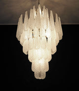 elegant-murano-style-transparent-glass-petal-chandelier-for-modern-living-room