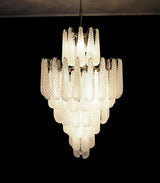 elegant-murano-style-transparent-glass-petal-chandelier-for-modern-living-room