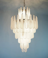 elegant-murano-style-transparent-glass-petal-chandelier-for-modern-living-room