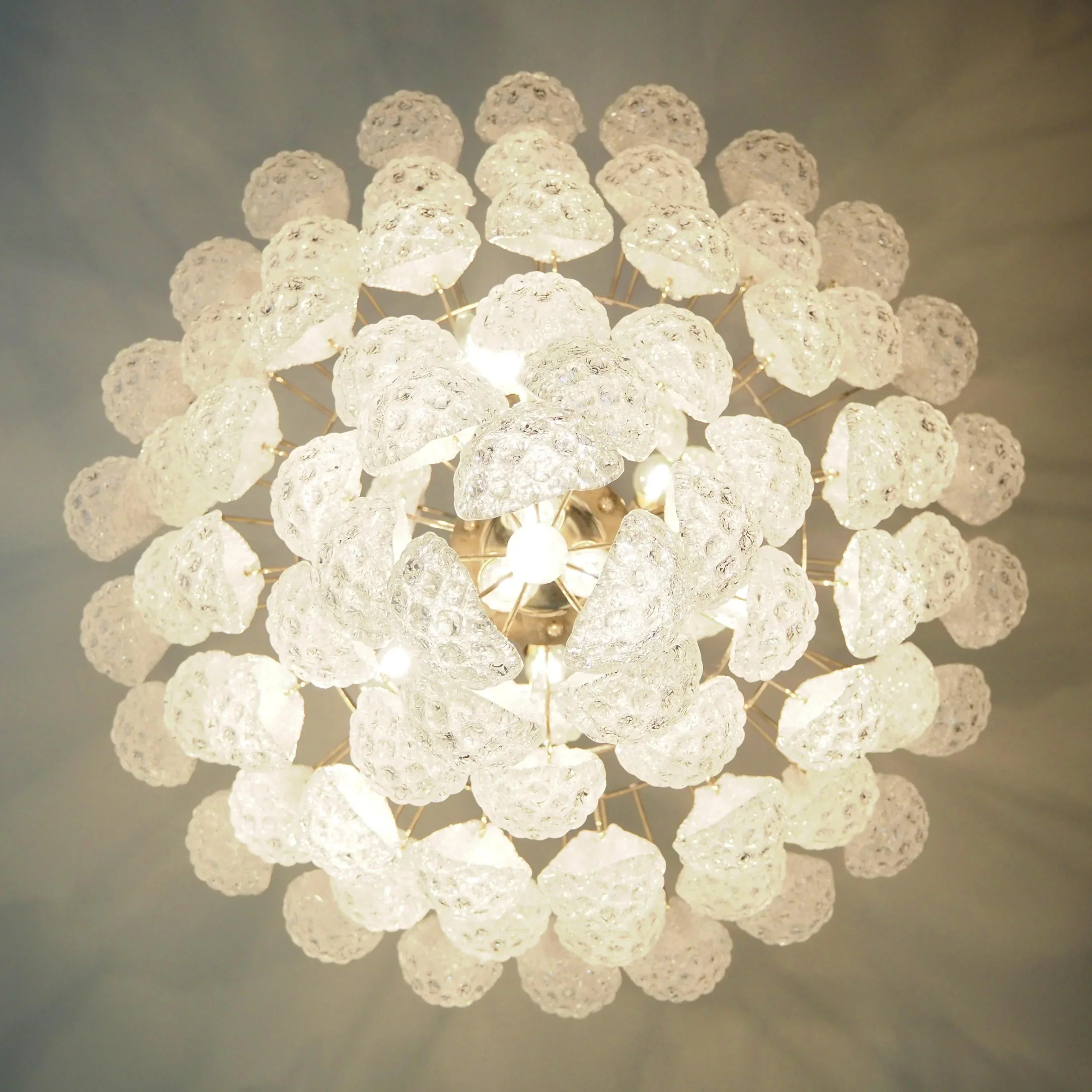 elegant-murano-style-transparent-glass-petal-chandelier-for-modern-living-room