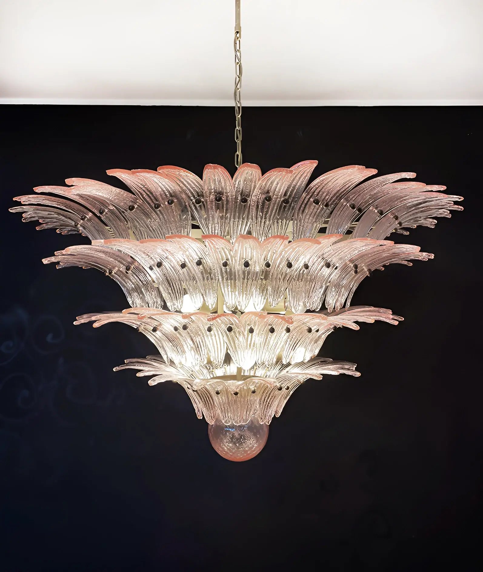elegant-pink-murano-palmette-glass-chandelier-luxury-modern-pendant-light-fixture