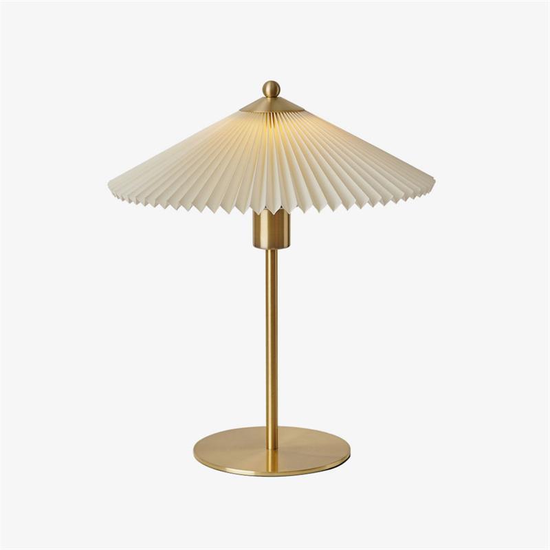 elegant-pleated-fabric-shade-table-lamp-with-gold-finish-for-mid-century-modern-home-decor