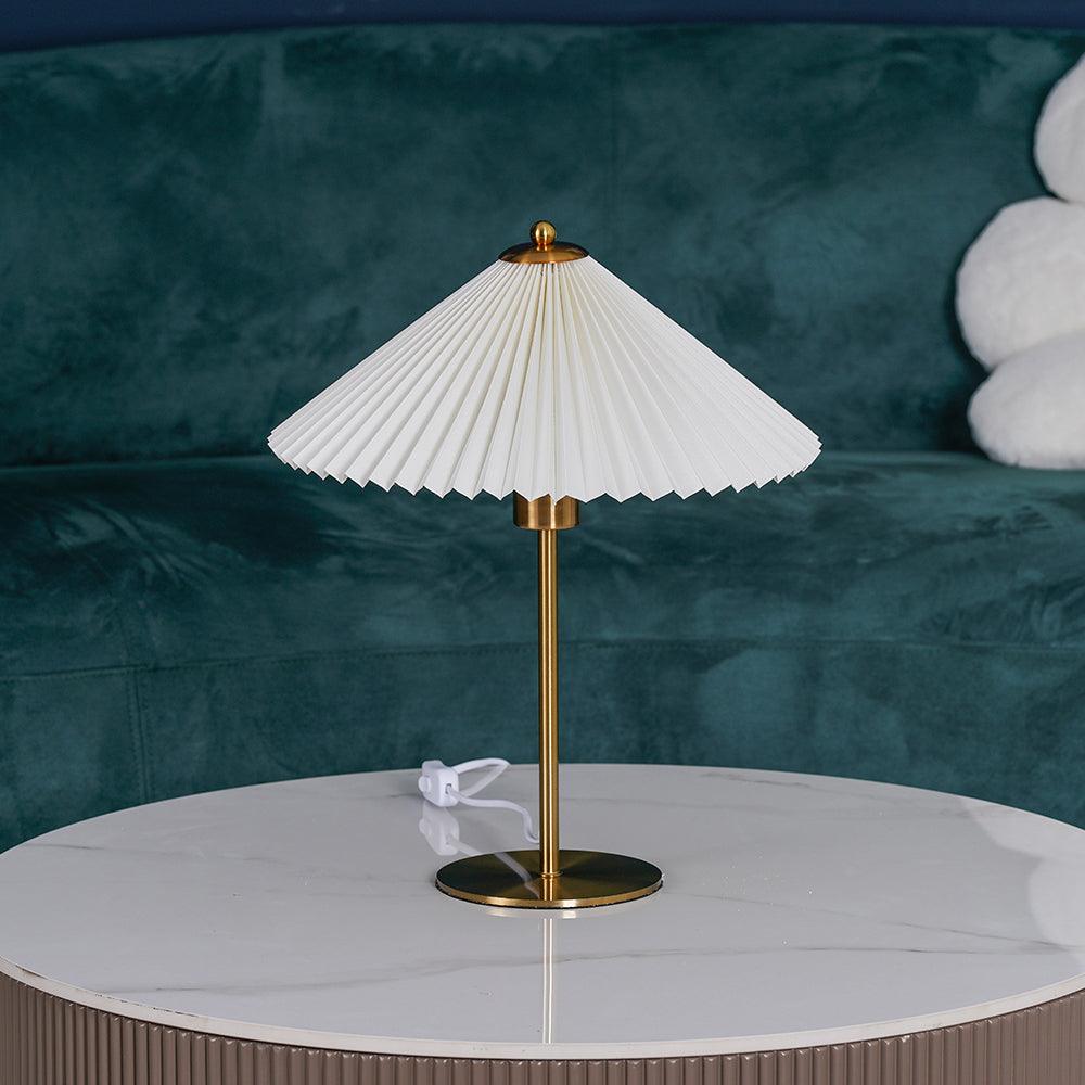elegant-pleated-fabric-shade-table-lamp-with-gold-finish-for-mid-century-modern-home-decor