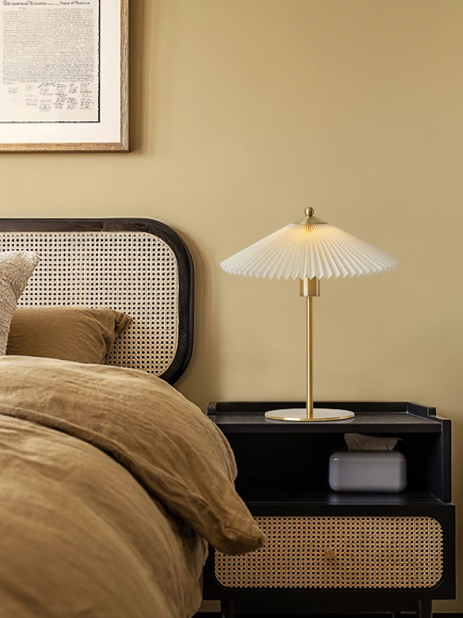 elegant-pleated-fabric-shade-table-lamp-with-gold-finish-for-mid-century-modern-home-decor