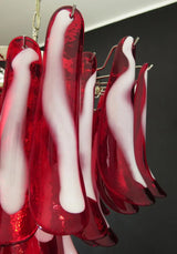 elegant-red-murano-glass-petal-chandelier-mid-century-modern-pendant-lighting