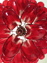 elegant-red-murano-glass-petal-chandelier-mid-century-modern-pendant-lighting