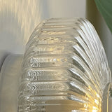 Elegant Round Glass Lid Wall Sconce Chromed Metal Medieval Modern Lamp for Hallway and Mirror
