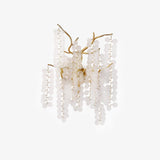 Elegant Shiro Noda Crystal Wall Lamp Organic Branch Sconce for Contemporary Homes