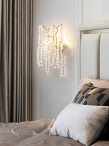 Elegant Shiro Noda Crystal Wall Lamp Organic Branch Sconce for Contemporary Homes