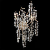 Elegant Shiro Noda Crystal Wall Lamp Organic Branch Sconce for Contemporary Homes