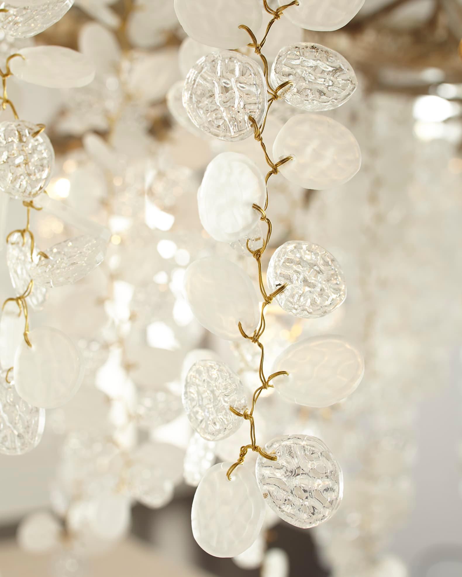 Elegant Shiro Noda Crystal Wall Lamp Organic Branch Sconce for Contemporary Homes