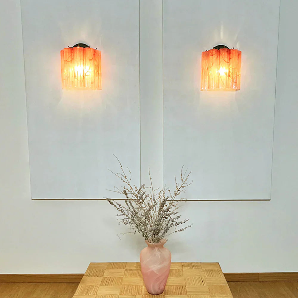 elegant-star-shaped-murano-pink-glass-tube-wall-sconce-luxury-handcrafted-lighting