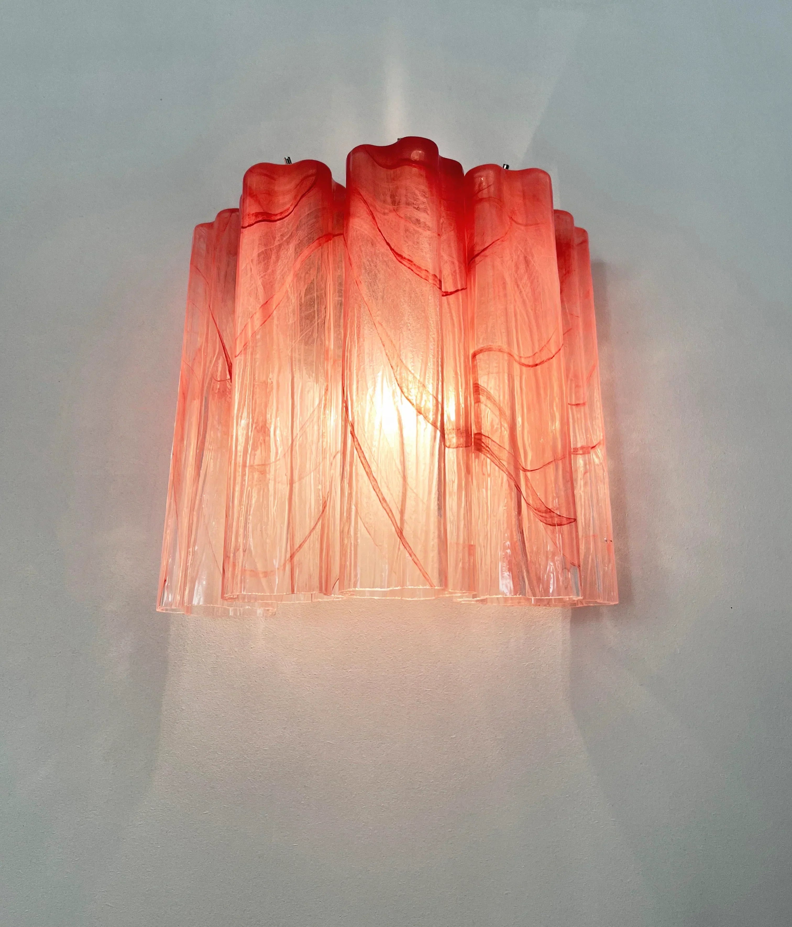 elegant-star-shaped-murano-pink-glass-tube-wall-sconce-luxury-handcrafted-lighting