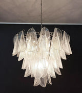 elegant-transparent-murano-glass-leaf-chandelier-for-modern-living-rooms-and-foyers