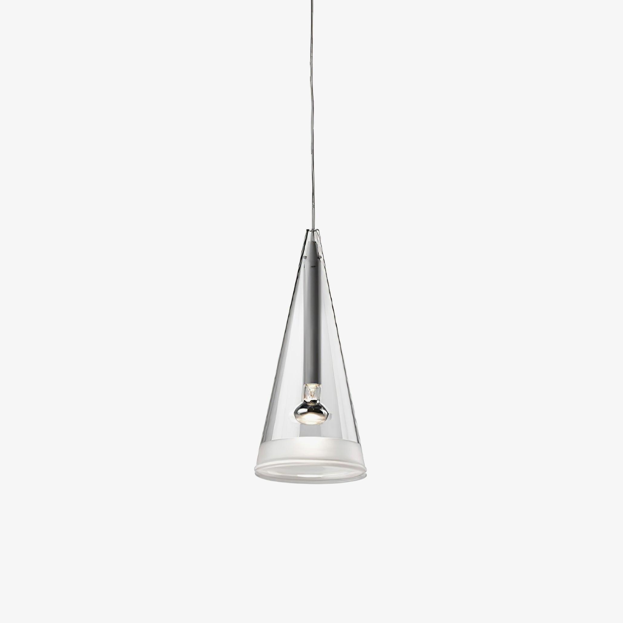 Elegant Tuileries Transparent Glass Cylinder Pendant Light for Kitchen Island and Dining Room