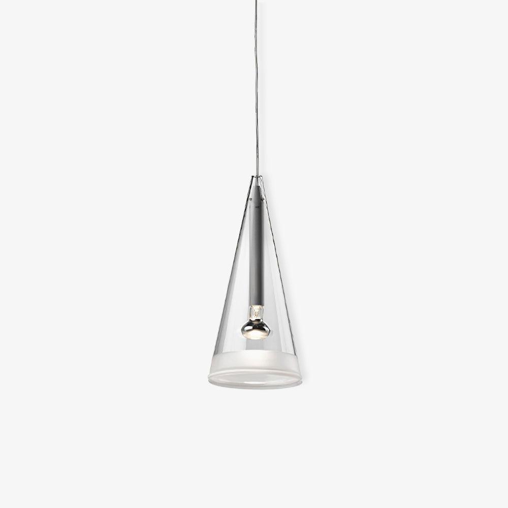Elegant Tuileries Transparent Glass Cylinder Pendant Light for Kitchen Island and Dining Room