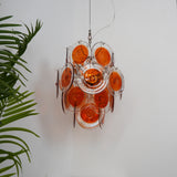 elegant-vintage-style-orange-glass-disc-chandelier-for-modern-dining-rooms-and-living-spaces