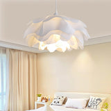 Elegant White Floral Multi Layered Acrylic Pendant Light for Modern Interior Spaces