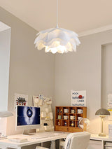 Elegant White Floral Multi Layered Acrylic Pendant Light for Modern Interior Spaces