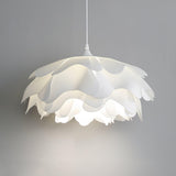 Elegant White Floral Multi Layered Acrylic Pendant Light for Modern Interior Spaces