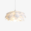 Elegant White Floral Multi Layered Acrylic Pendant Light for Modern Interior Spaces