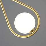 Elegant White Glass Globe Droplight Pendant Lamp for Modern Living Rooms and Dining Spaces