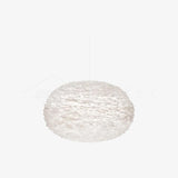 Elegant White Goose Feather Pendant Light Modern Nordic Hanging Lamp for Bedroom and Living Room