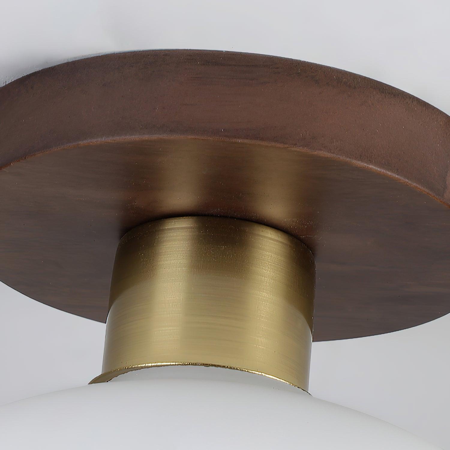 elegant-white-shell-ceiling-lamp-with-black-walnut-wood-base-and-copper-accents