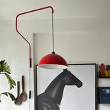 Elio Modern Swivel Wall Sconce Plug In Adjustable Arm Lamp with Counterweight for Reading