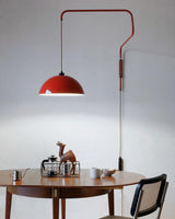 Elio Modern Swivel Wall Sconce Plug In Adjustable Arm Lamp with Counterweight for Reading