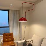 Elio Modern Swivel Wall Sconce Plug In Adjustable Arm Lamp with Counterweight for Reading