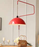 Elio Modern Swivel Wall Sconce Plug In Adjustable Arm Lamp with Counterweight for Reading