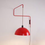 Elio Modern Swivel Wall Sconce Plug In Adjustable Arm Lamp with Counterweight for Reading