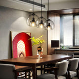 Eres Translucent Oval Glass Droplight Pendant Lamp for Modern Interior Ceiling Decor