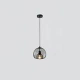 Eres Translucent Oval Glass Droplight Pendant Lamp for Modern Interior Ceiling Decor