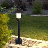 European Style Outdoor Garden Pathway Light Waterproof Aluminum and Marble Landscape Lamp
