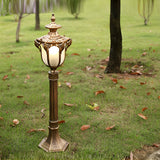 European Style Waterproof Outdoor Garden Pathway Post Light Aluminum Lawn Lamp 31 Inch