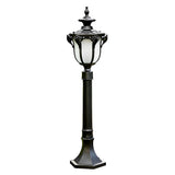 European Style Waterproof Outdoor Garden Pathway Post Light Aluminum Lawn Lamp 31 Inch
