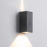 Exterior LED Up and Down Wall Sconce Dual Beam Outdoor Porch Light for Garden Villa