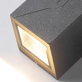 Exterior LED Up and Down Wall Sconce Dual Beam Outdoor Porch Light for Garden Villa