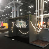 Flexible Silicone LED Curve Linear Pendant Light for Modern Interior Decor