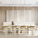 Flexible Silicone LED Curve Linear Pendant Light for Modern Interior Decor