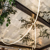 Flexible Silicone LED Curve Linear Pendant Light for Modern Interior Decor