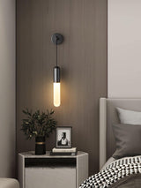 Flume Acrylic and Brass Wall Sconce Set of 2 Modern Indoor Bracket Light for Bedroom and Bathroom